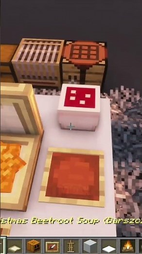 how to make pizza in minecraft 🍕😱 #minecraft #jmoxbuild