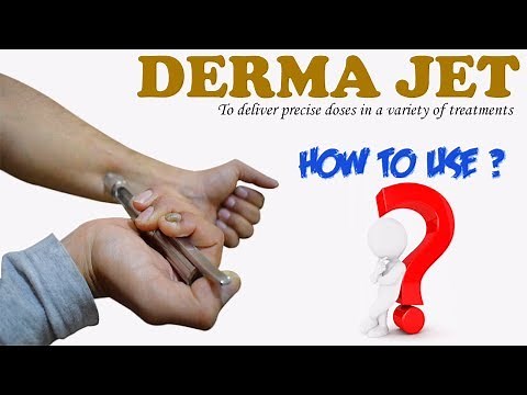 Derma jet injection | Dermo jet | Needle less Injection | Alopecia| How to use ?