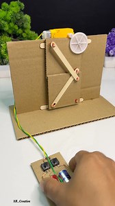 1.9M views · 9.3K reactions | Folding Gate Mechanism with Dcmotor | DIY Science Project #youtubeshorts #dcmotor #experiment #tech #fbreels #reels | Xarat Rabha | Facebook