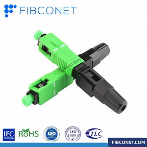 [Hot Item] FTTH Embedded Quick Fast Connector Sc APC Fiber Optic Connector