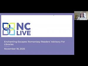 Enchanting Escapes: Romantasy Readers’ Advisory For Libraries