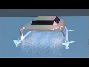 Convertable SWATH boat (enhanced view)