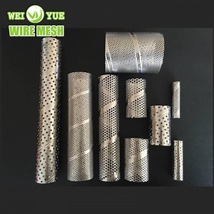 [Hot Item] Stainless Steel Exhaust Perforated Tube