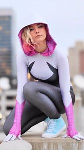 Spider-gwen Cosplay Transition 🌻🤍