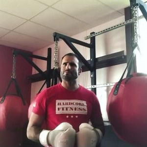 Our awesome trainer @drod_orlando getting his daily motivation from @djkhaled | Hardcore Fitness Winter Park