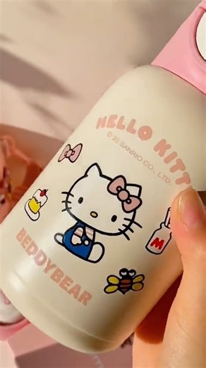 This Hello Kitty thermos is absolutely adorable! 🎀 #hellokittylovers #thermos #cute #dailyroutine | GF warehouse