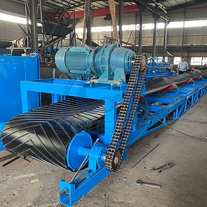 [Hot Item] Construction Site Sand Gravel Heavy Duty Portable Belt Conveyor Recycling Conveyor Belt