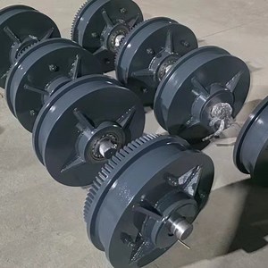 [Hot Item] Forged Heavy Duty Stainless Steel Rail Wheels for Wagon on Track