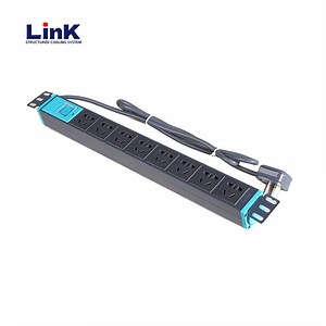[Hot Item] Rack-Mount Power Strip PDU, 8 Outlets Mountable Power Strip Heavy Duty for Server Rack
