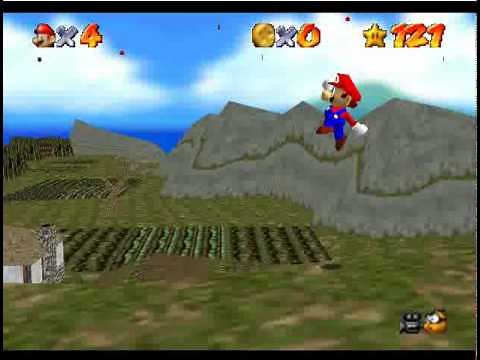 Super Mario 64 OBJ Import - Aidyn Chronicles Field