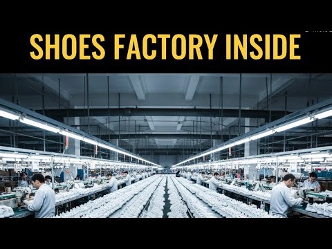 Inside Shoes Factory 😱 | How Millions of Shoes Are Made Every Day