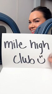 Mile High Club - Rae & Jake Jake is sitting alone on an airplane when a beautiful woman in front of him starts passing him notes. Soon she asks if he would meet her in the bathroom, and you'll never guess what they do in there. #fyp #funny #travel #sketch #comedy #couplegoals This video was produced by Rae & Jake. | Rae & Jake