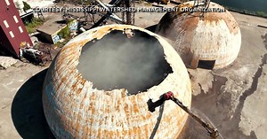 Crews complete dome demolition at Minneapolis Upper Harbor Terminal Site