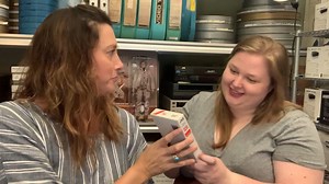 Our communications guru goes through her VHS stash with TAMI Curator Katharine to see what could be digitized for the next Texas Film Round-up. For more details go to texasarchive.org/round-up | Texas Archive of the Moving Image | Facebook