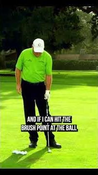 Johnny Miller's Greatest Tip - The Brush Brush Drill #golfswing #golf #johnnymiller