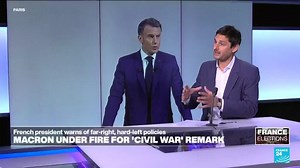 French snap elections: Macron under fire over France 'civil war' warning