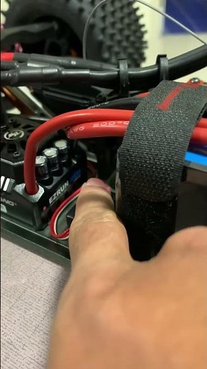 ZD 9021 V3 with hobbywing max8 starting