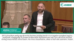 Varga Ferenc : Ma a Lungo Drom székházához köthető 60 milliós támogatás kapcsán kérdeztem a Parlamentben Belügyminiszter Urat. ☝ 😡A válasz finoman szólva sem nyugtatott meg. Félő, hogy ez a pénz is úgy járt, mint a Híd a munka világába program. ❗Utána fogok járni, ezt megígérhetem! #vargaferenc #jobbik | #néppártján | #lungodrom | Jobbik Magyarországért Mozgalom