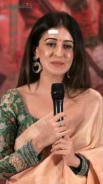 Actress Anshu Speech At Mazaka Success Meet | Sundeep Kishan | Silly Monks Tollywood