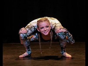 My FIRST CONTORTION Show ! ⭐️ #contortionist #performance #bgt #disturbia