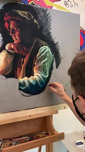 Nel mio studio 🎨 #pastel #painting | Fabio Cuffari painter