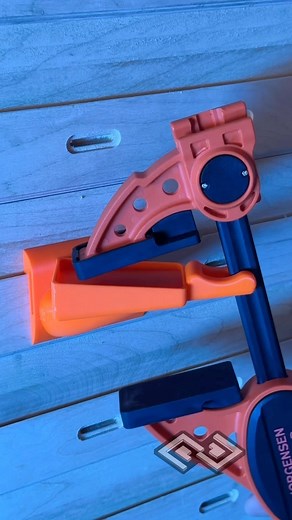 8.4K views · 37 reactions | Just messing around on Father’s Day filming random stuff and decompressing in the #garageshop This is a 3D printed @pony_jorgensen clamp rack design for the #frenchcleatwall Pretty happy with how it turned out. It’s modular and can stack horizontally to add as many clamps as you want. #modulardesign #clamps #ponyjorgensen #frenchcleat #workshop #toolstorage #organization #organizationideas | petesquared23 | Facebook