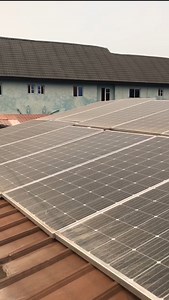 5.5K views · 64 reactions | This Is The Kind Of Supply He Achieved After 72 Solar Panel Installation With Huge Battery Capacity. | Edo CBC | Facebook