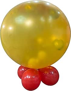 Remote Control Ground Explosion balloon, Remote Sky balloon, Ball in ball tool, Balloon Filling Kit, Helium floating flying balloon, wedding balloon, opening ceremony arrangement, party birthday