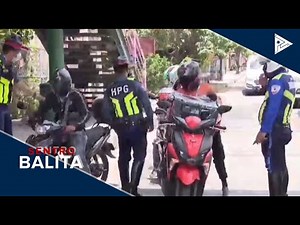 MMDA Chair Lim, ininspeksyon ang isang checkpoint sa EDSA