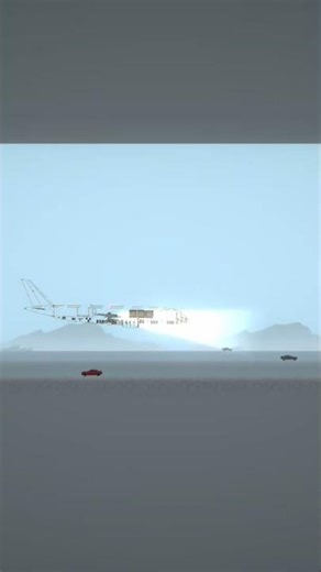 plane dogging all of the cars on skyway in melon sandbox