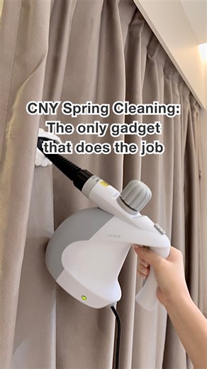 Exactly a month left to CNY, start 👏 cleaning 👏 now 👏 🔍: Handheld Steam Cleaner #iuiga #iuigasg #sghome #homecleaninghacks #steamcleaning | IUIGA