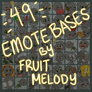 49 Emote Base Pack - Etsy Canada