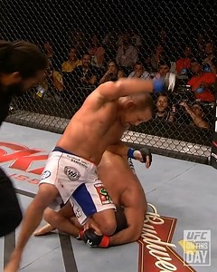 Rivalry Revisited! 💢 #OnThisDay in 2014: Legends Dan Hendo and Shogun battled for the second time in the Octagon! 📺📱💻 Watch their fight in full on UFC Fight Pass | UFC