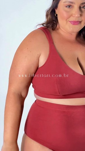 2.5K views · 35 reactions | Lingerie plus size em algodão do 48 ao 58?? Vem conhecer mais no nosso site, clicando no link da Bio 朗 | Libertari Moda Íntima | Facebook