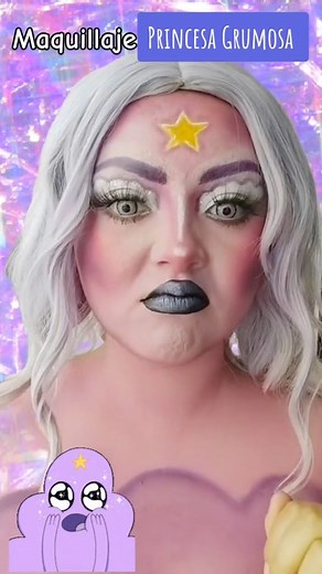 Proceso maquillaje princesa grumosa 💜 #lumpyspaceprincess #adventuretime #adventuretimecosplay #horadeaventura #princesscosplay #princesagrumosa #cartoonnetwork #grumosa #purple #purplemakeup #purplehair#maquillaje #maquilladora #maquillajeartistico #colombiana #makeupartist #facepaint #bodypaint | karol.makeup13