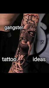 Unique Gangster Tattoo Ideas and Designs