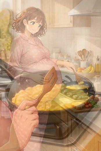 9 Months Pregnant Student Cooking Breakfast | Birth Stories #birthstory #pregnancy