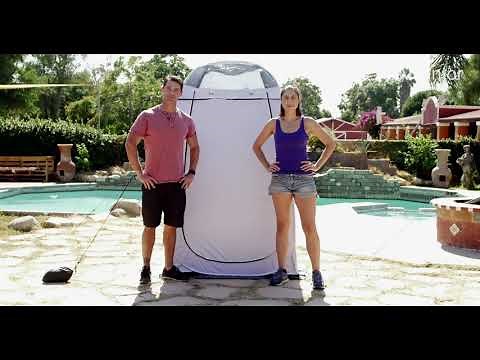 Alvantor Private Shower Tent Teflon Changing Room How to Set Up