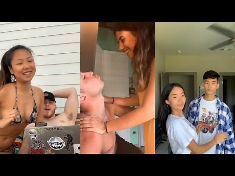 Flashing my boyfriend! (Drop em out challenge) Tik Tok Compilation