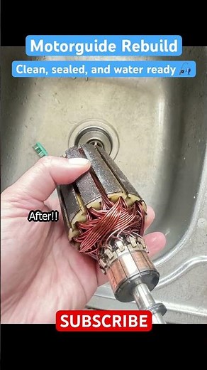 MotorGuide xi3 rebuild! Complete tear down, cleaning, and rebuild 🍻 #kayakfishing #bassfishing