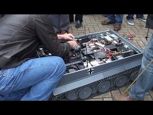 1/5 tiger tank V12 @ Model show