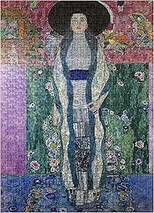 MyPuzzle Gustav Klimts Portrait of Adele Bloch-Bauer 1912 - Premium 500 Piece Jigsaw Puzzle for Adults