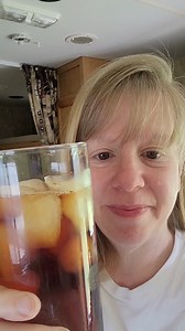 Use homegrown herbs for a lemony black iced tea with no actual lemon. This easy to make iced tea is flavorful and frugal for a refreshing drink on a hot day. #IcedTea #herbaltea #homegrown #homegrownherbs #homegrownfood #organicgardening #herbgarden #simpleliving #seasonalliving #slowliving #herbaldrink | Homespun Seasonal Living