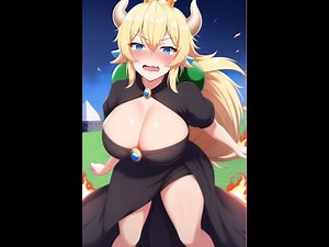 [TG TF] Bowsette |Male To Female| Transformation Animation | Gender Bender