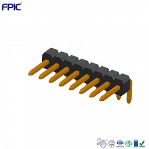 [Hot Item] 2.54mm Pin Header 8 Pin Right Angle DIP Connector PCB Connector