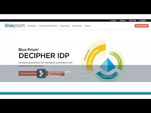 Blue Prism Decipher IDP.