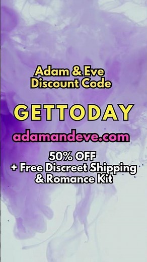 Adam & Eve Discount Code GETTODAY – 50% Off + Romance Kit!