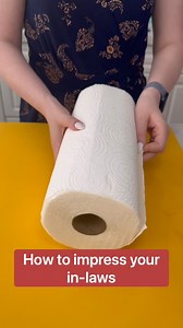 9.9K views | Fancy paper towel hack This original video was produced by Network Media LLC Productions, Rick Lax and Jennie Carroll | The Puzzle Couple | Facebook