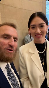 With hostage Noah Argamani who just lost her mother | Rabbi Shmuley Boteach