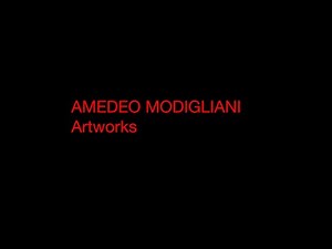 Amedeo Modigliani - Artworks Collection ( HD 720 )